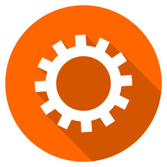 Aufkleber - Flat dedisng round  vector options web icon