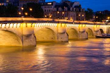 The Pont Neuf (New Bridge) in Paris