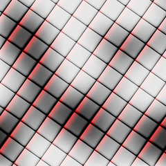 Aufkleber - Abstract seamless squares pattern.