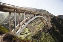 View Of Bridge Over The Mountains