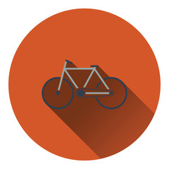 Poster - Ecological bike icon