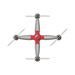 Poster - Drone icon, cartoon style