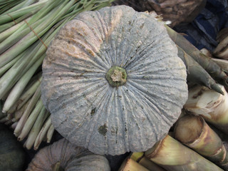 Wall Mural - Fresh pumpkins