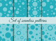 © andyvi - Seamless pattern with circles. Pattern with circles and dots. St