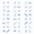 © helen_f - Vector set of space and astronomy icons