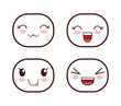 © djvstock - Face design. Icon set. Expression illustration. cartoon icon