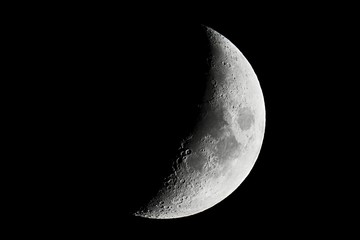 Wall Mural - moon detailed closeup