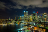 Fototapeta Big Ben - Sydney downtown at night