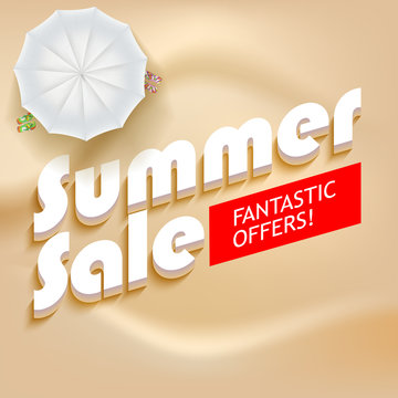 Summer sale background