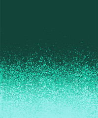 Wall Mural - graffiti spray painted green mint blue gradient background