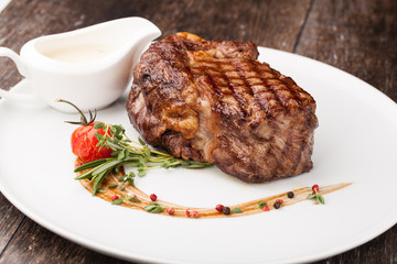 Wall Mural - Grilled beef steak