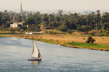 The River Nile, Luxor, Thebes, Egypt