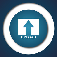 Canvas Print - Upload icon