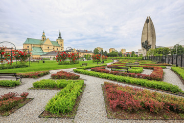 Wall Mural - Rzeszów / Ogród publiczny w centrum