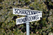 German street signs, Windhoek, Namibia