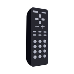 Poster - Remote control icon in cartoon style
