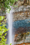 Fototapeta Łazienka - Famous waterfall in Estonia - Valaste juga 
