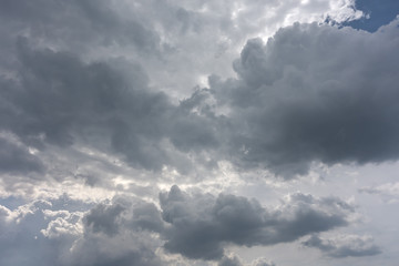 Wall Mural - sky before rain