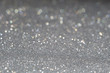 Leinwandbild Motiv Grey Glitter Texture Macro