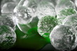 Ice Balls with Glass - Green