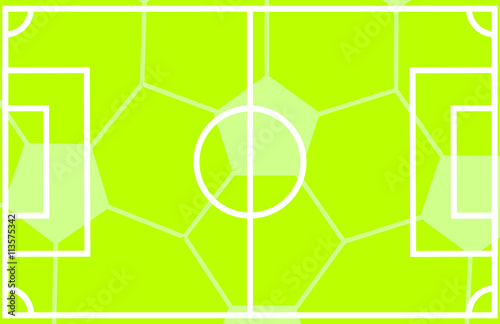 Template Web Print Pour Terrain De Football This Stock Vector Template Web Print Pour Terrain De Football
