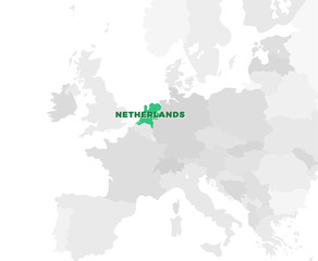  Netherlands Location Map