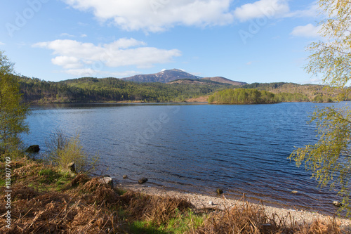 Fotografie, Obraz Scottish Loch Garry Scotland UK beautiful lake west of Invergarry on the A87 sou
