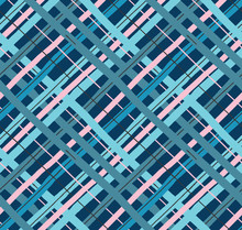 Blue And Pink Diagonal Crossing Lines