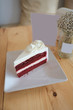 Red velvet cake.
