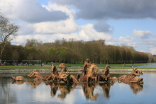 Versailles, Chariot Of Apollo. Fountain. April 2016