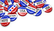 © niroworld - US Presidential Election Campaign Badges Concept