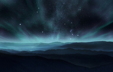 Wall Mural - northern lights