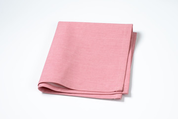 Wall Mural - pink cloth napkin