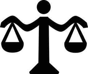 Sticker - Justice Scale icon