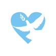 птица мира и любви