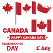 © Pecellele Pencil - canada day theme