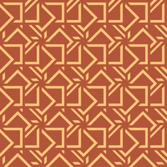 Wall Mural - abstract seamless pattern. geometric shape triangle mosaic ornament. fashion graphic design backgrou