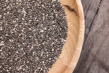 Wall Mural - Chia seeds