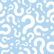 © nomad_s0ul - Seamless Question Mark Faq Pattern