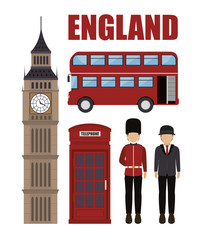 Wall Mural - england culture design, vector illustration eps10 graphic 