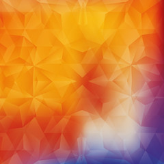 Background design. Polygon icon. Abstract and Colorfull illustra