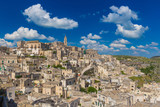 Fototapeta Miasto - Beautiful town of Matera, Unesco heritage, Basilicata region, Italy