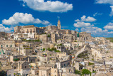 Fototapeta Miasto - Beautiful town of Matera, Unesco heritage, Basilicata region, Italy