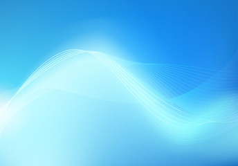 Wall Mural - abstract blue background