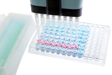 Canvas Print -  research test lab elisa