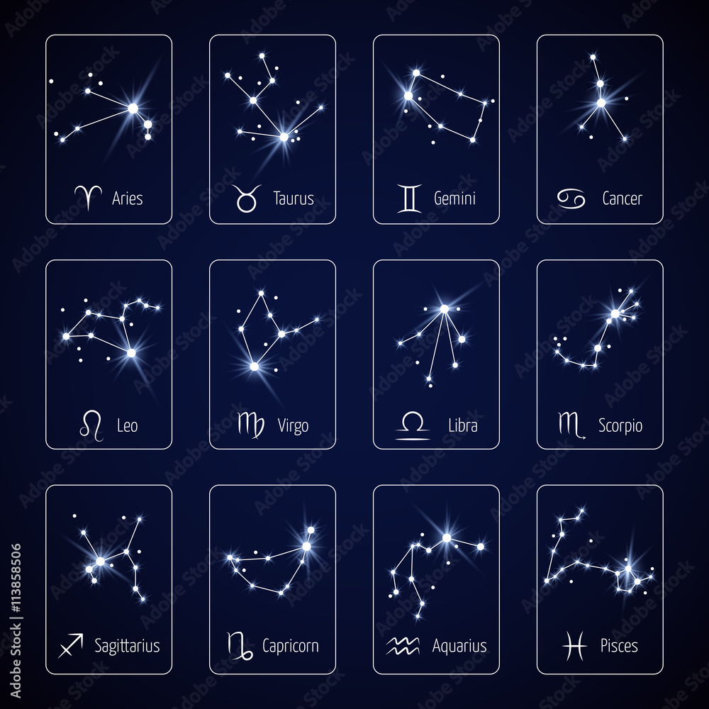 Zodiac sign all horoscope constellation stars for mobile application vector template. Constellation for horoscope and zodiac constellation virgo leo and libra illustration Stock Vector | Adobe Stock zodiac-sign-all-horoscope-constellation-stars-for-mobile-application-vector-template-constellation-for-horoscope-and-zodiac-constellation-virgo-leo-and-libra-illustration-stock-vector-adobe-stock