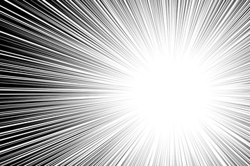 Wall Mural - sun ray or star burst comic radial lines background