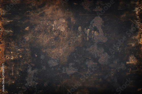 Fotografía grunge dirty metal background or texture
