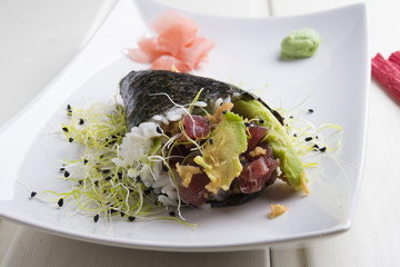 Wall Mural - Temaki tuna