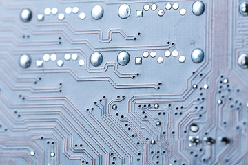 Poster - Circuit board background